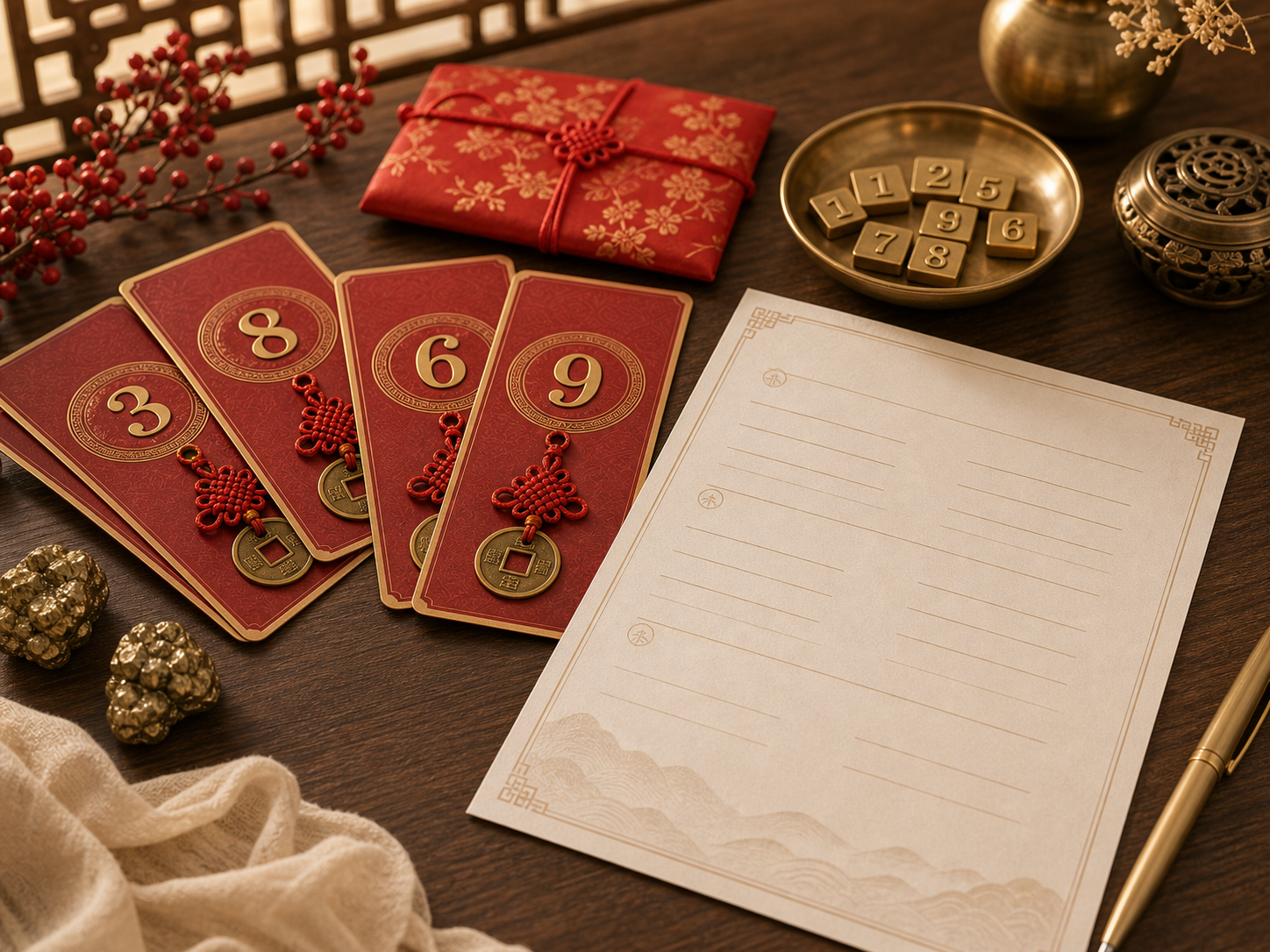 Lucky number gift cards