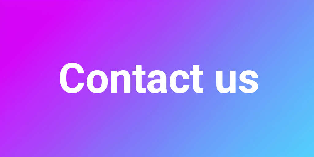 Contact us banner